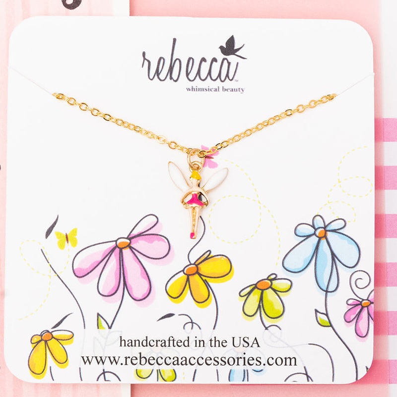 Rebecca Accessories Fairy Children's Necklace