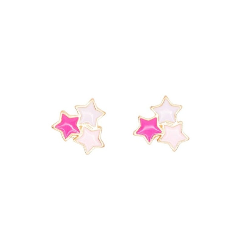 Rebecca Accessories Three Stars Post Children's Earrings