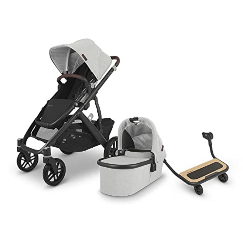 UPPABABY VISTA V2 STROLLER + TRAVEL BAG + PIGGYBACK ANTHONY