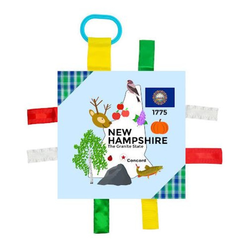 Baby Jack & Co.-8x8 New Hampshire Crinkle Tag Squares