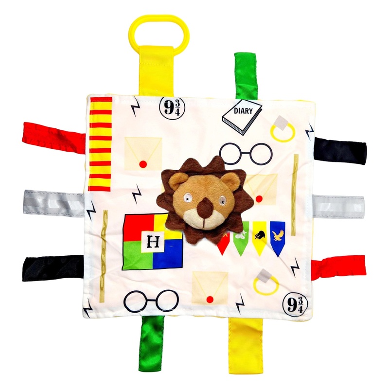 BabyJackCo 10x10 Plush Learning Lovey Wizardlion