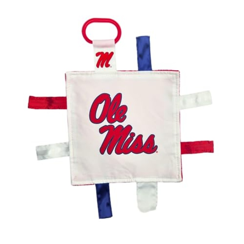 BabyJackCo 8x8 Crinkle Square Olemiss