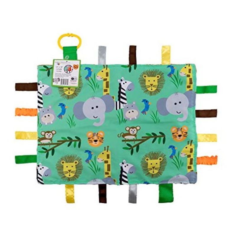 BabyJackCo 8x8 Crinkle Tag Toy Jungle