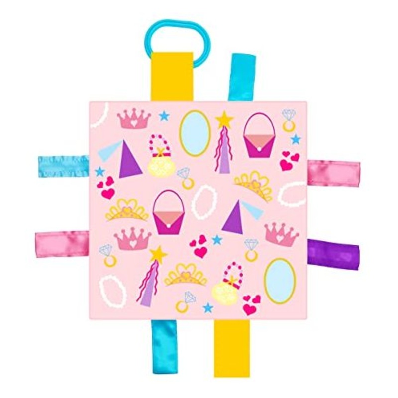 BabyJackCo 8x8 Crinkle Tag Toy Princess