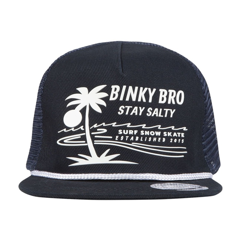Binkybro Surf City Standard Fit Hat Blue Infant (4-12M)