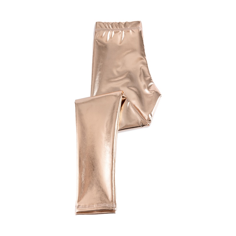 Great Pretenders Love of Life Metalic Leggings, Gold 3-4
