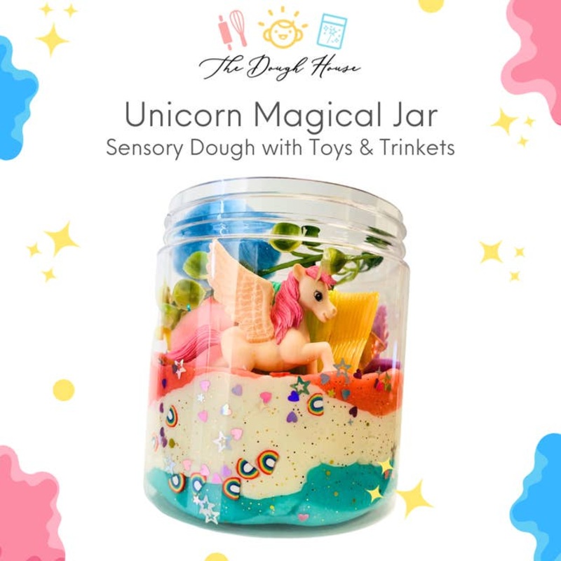 The Dough House Unicorn Large Magical Jar