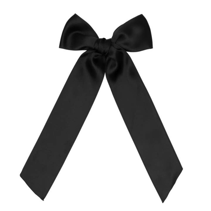 Baby Bling Ballet Clips Satin Black