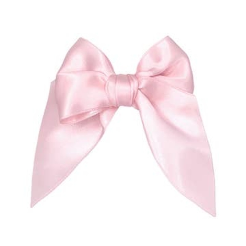 Baby Bling Satin Belle Clip, Pink