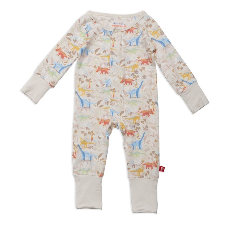 Magnetic Me Ext-Roar-Dinary Modal Magnetic Grow With Me Convertible Coverall 9-12M