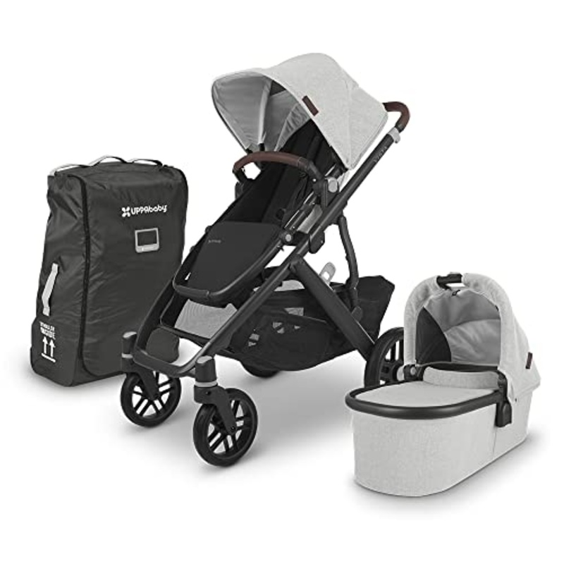 UPPABABY VISTA V2 STROLLER + TRAVEL BAG DECLAN