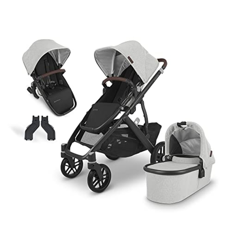 UPPABABY VISTA V2 STROLLER + UPPER ADAPTERS + RUMBLESEAT V2 ANTHONY