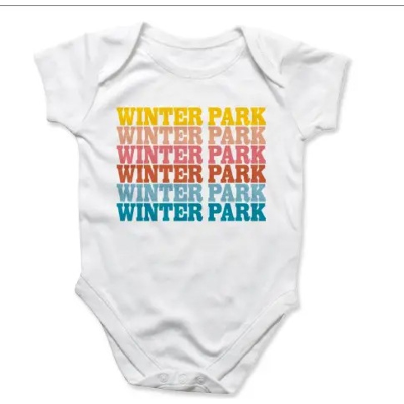 Winter Park Supergraphics Onesie 0-3 Months