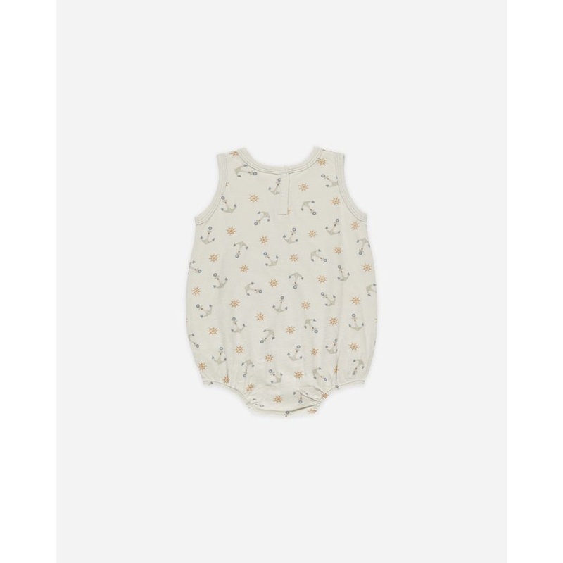 Rylee + Cru Bubble Onesie, Anchors 0-3M