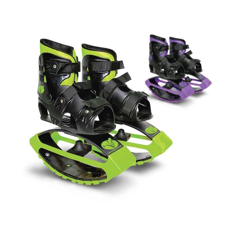 New Bounce Bouncing Kangaroo Exercising Moon Shoes, Green OPEN BOX Green