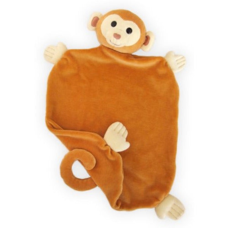 Apple Park Monkey Blankie - Organic Picnic Pal