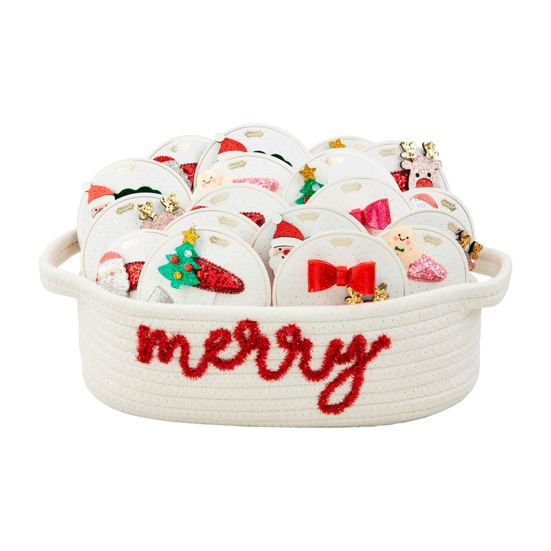 Mud Pie Christmas Hair Clip Sets, Assorted
