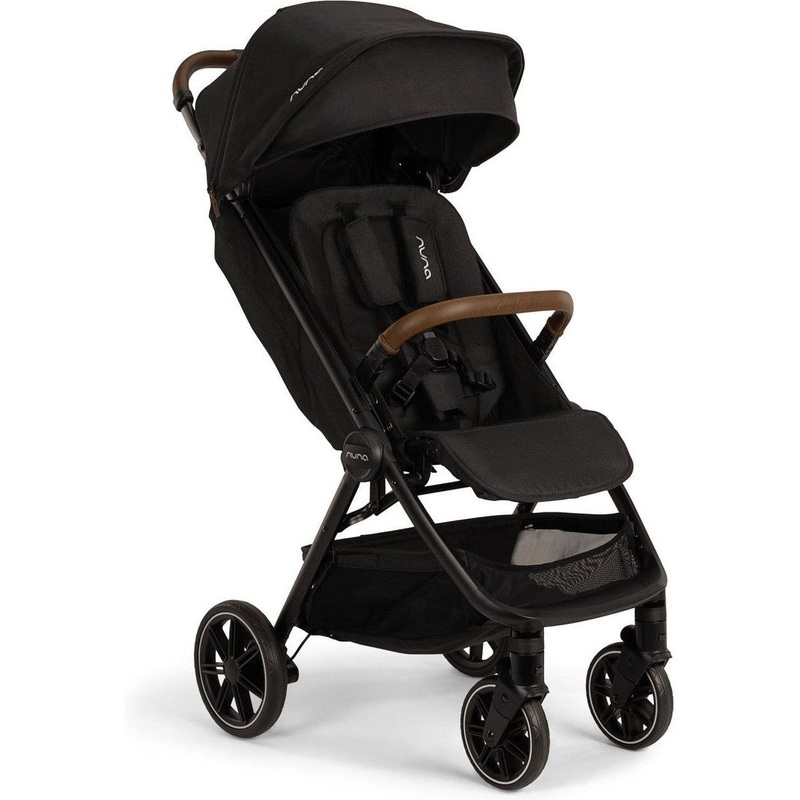 Nuna TRVL LX Stroller + Carry Bag Caviar