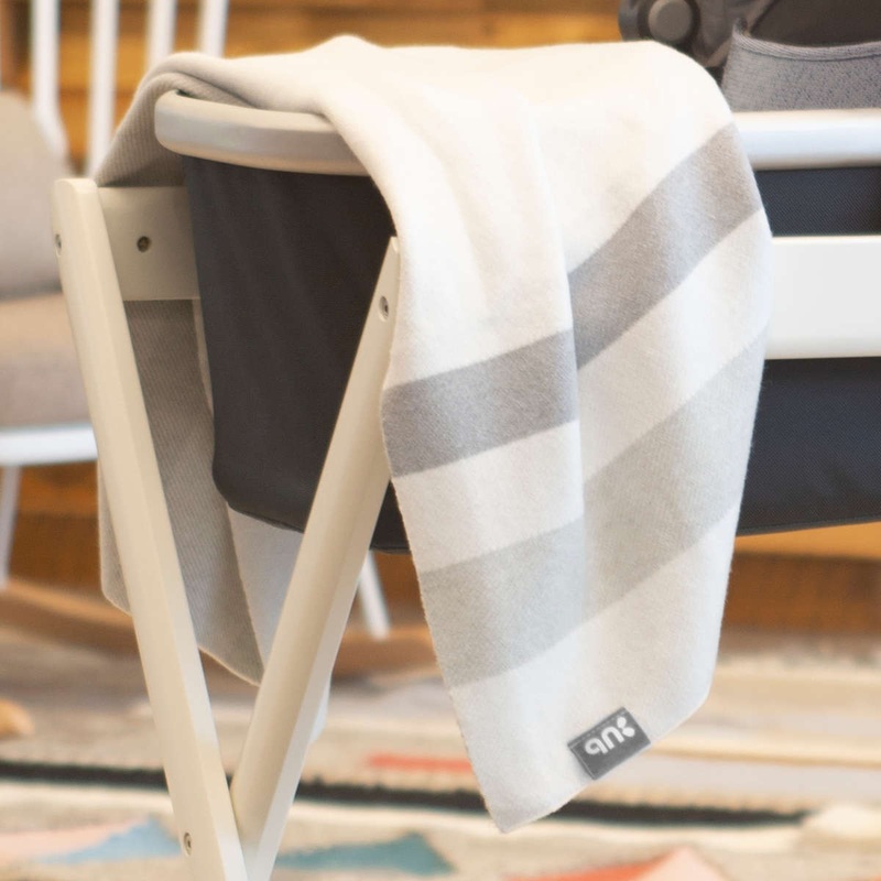 UPPAbaby Knit Blanket Blue Multi/Color Block