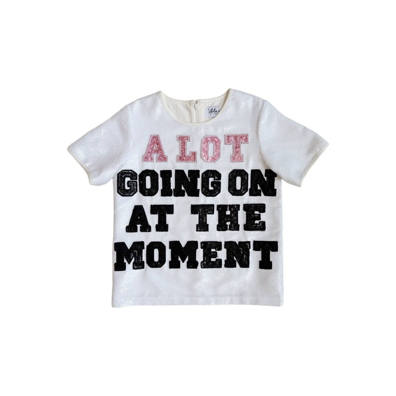 Lola and The Boys A Lot Going On Sequin T-Shirt 4