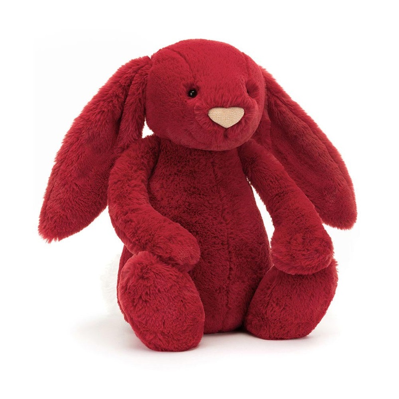 Jellycat Bashful Luxe Bunny Scarlett, Big