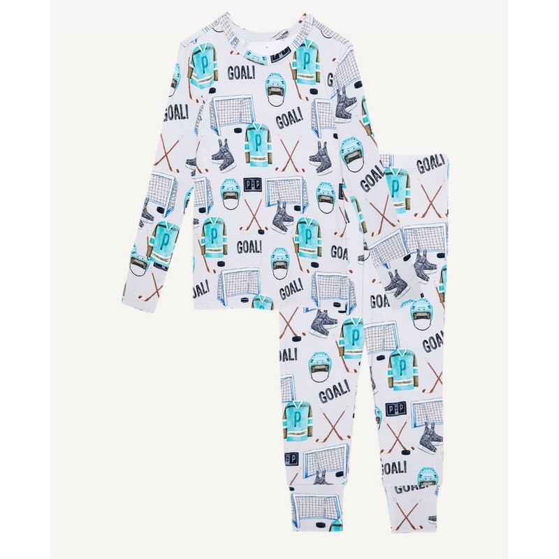 Posh Peanut Mayford Classic Pajama Set 2T