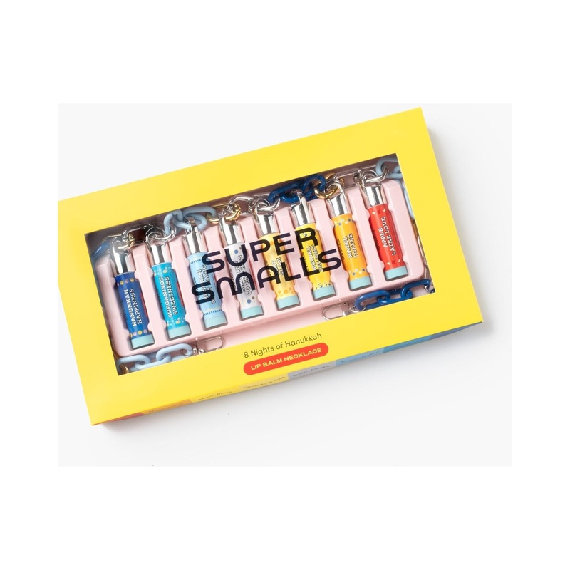 Super Smalls 8 Nights Of Hanukkah Lip Balm Necklace