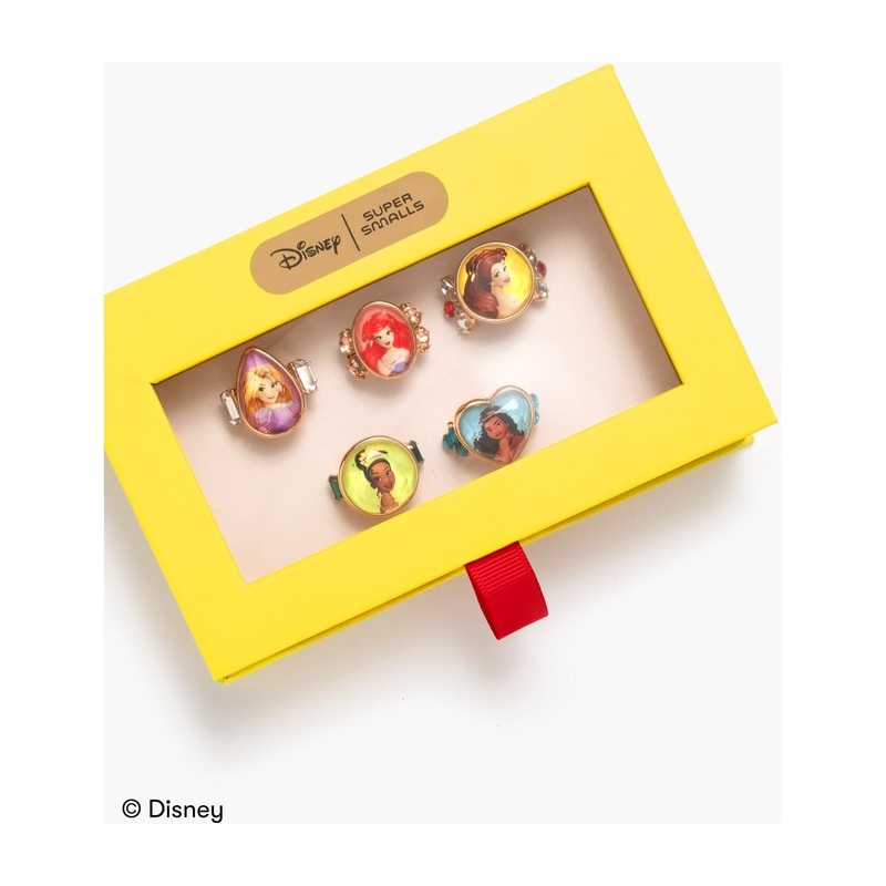 Super Smalls Disney Princess 5-Piece Ring Set