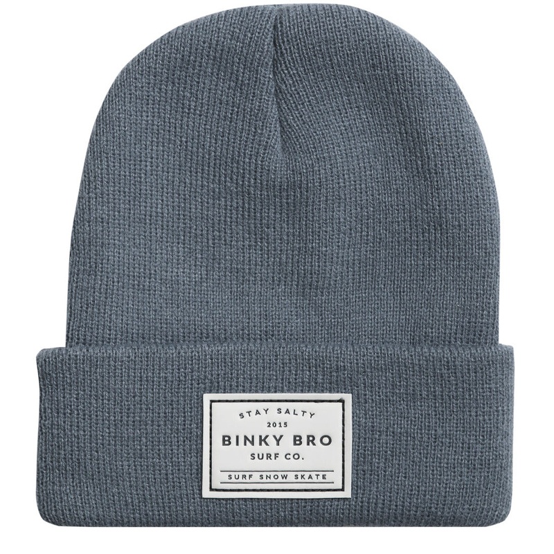 Binkybro Tahoe Beanie, Slate Infant (4 Months - 12 Months)