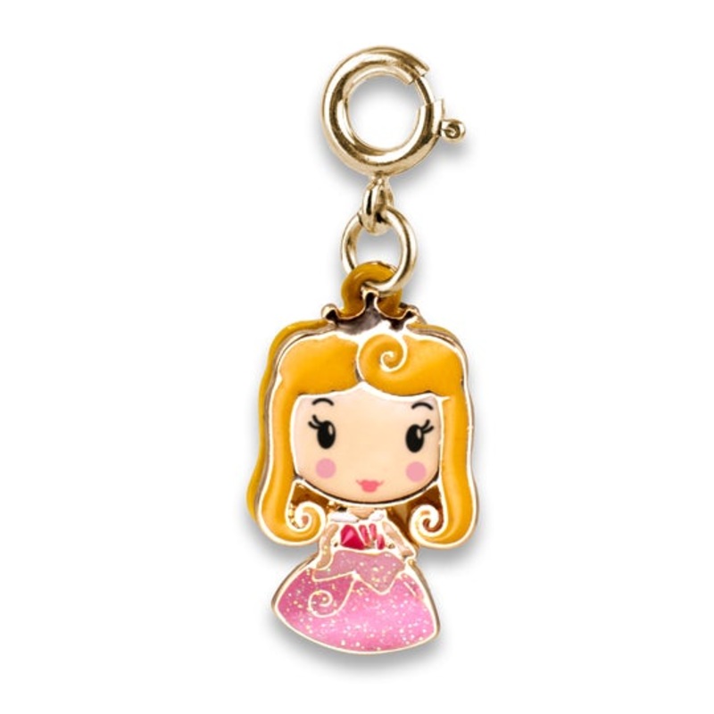 Charm It! Gold Swivel Aurora Charm