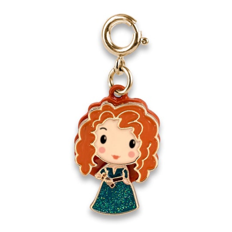 Charm It! Gold Swivel Merida Charm