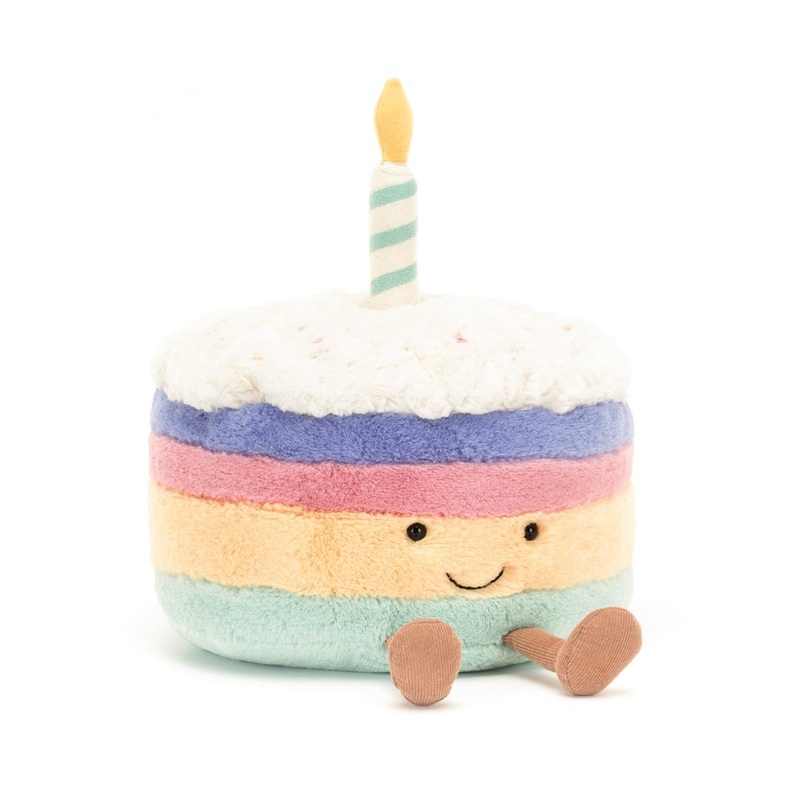 Jellycat Amuseable Rainbow Birthday Cake Default Title