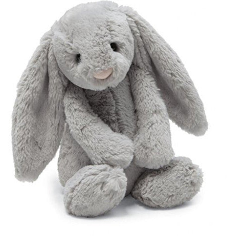 Jellycat Bashful Grey Bunny Default Title