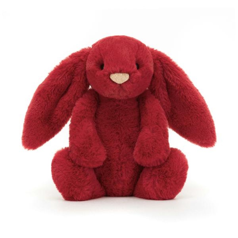 Jellycat Bashful Luxe Bunny Scarlett Original