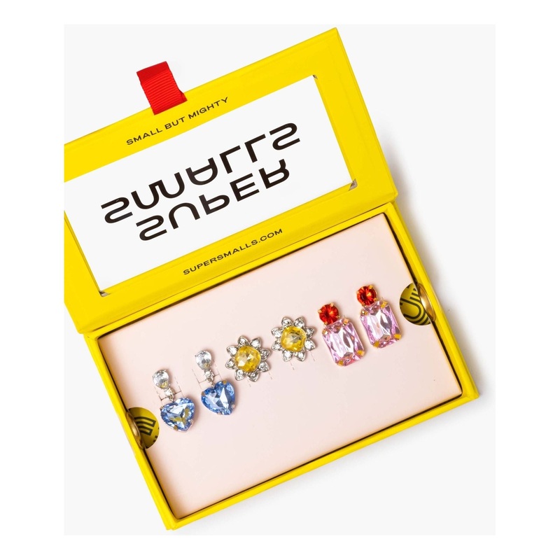 Super Smalls Dinner & A Movie Clip-On Earring Set
