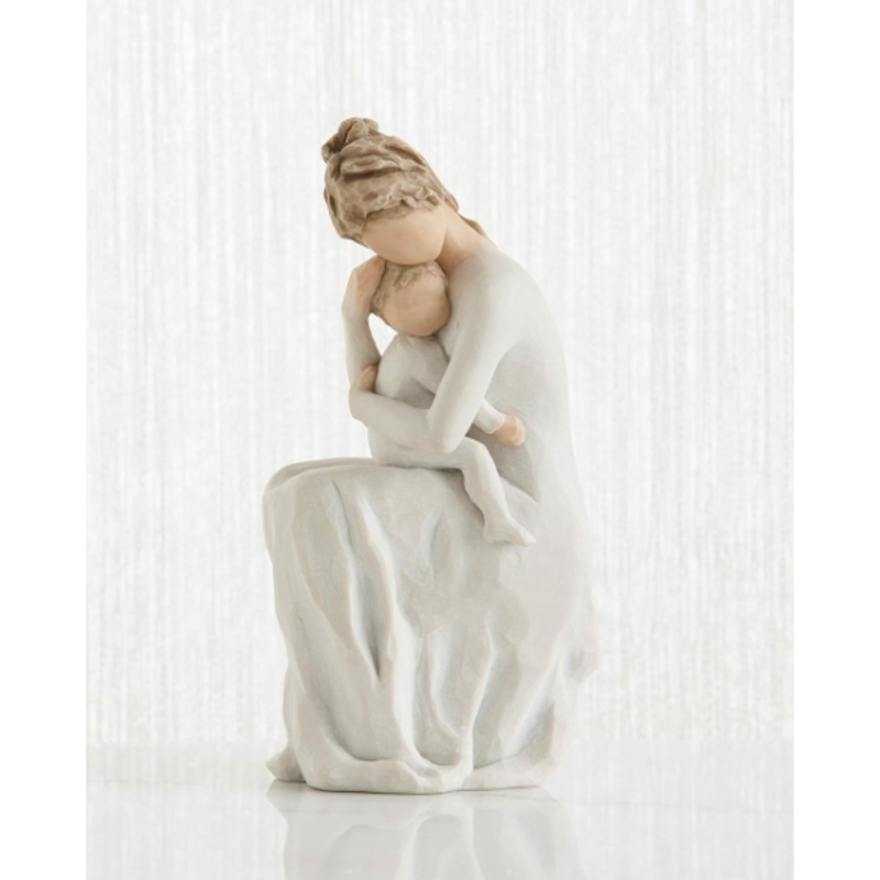 Willow Tree for Always, Now and for Always, I Carry You in My Heart, Celebrates Love Between Mother and Child, Reminder of Special Time of Life, Sculpted Hand-Painted Figure