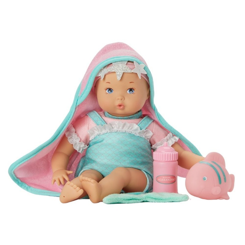 Madame Alexander Splash And Play Mermaid Prince Doll
