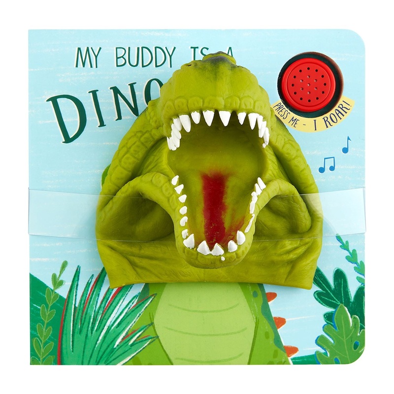 Mud Pie Dino Puppet Board Book