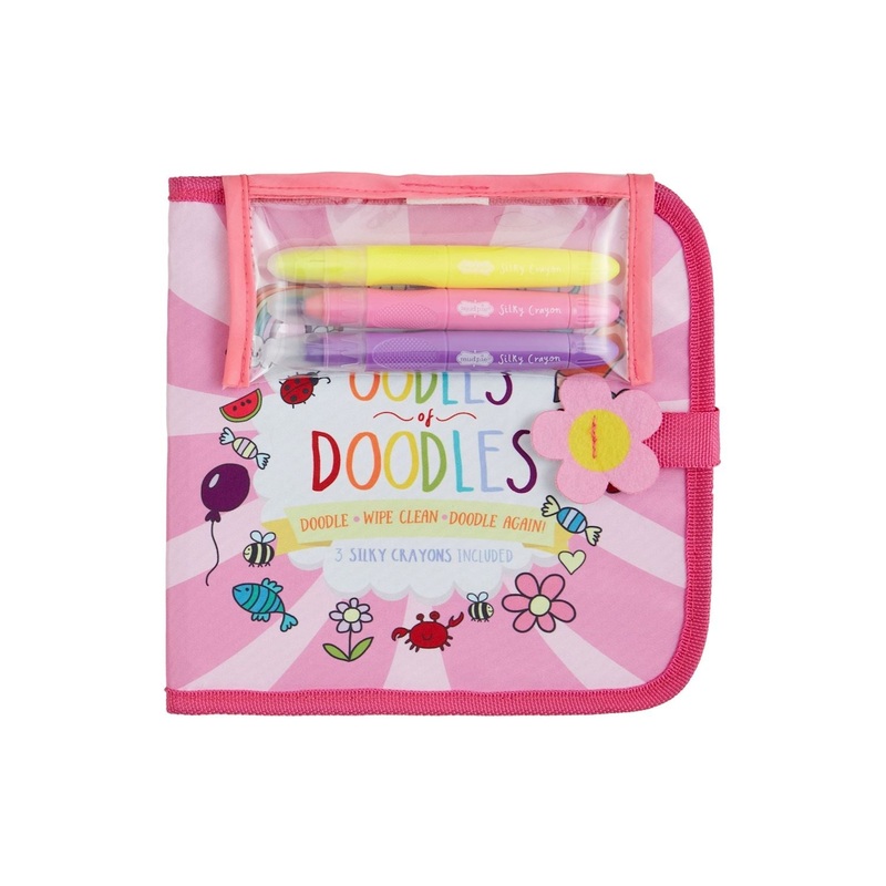 Mud Pie Erasable Oodles & Doodle Book, Pink