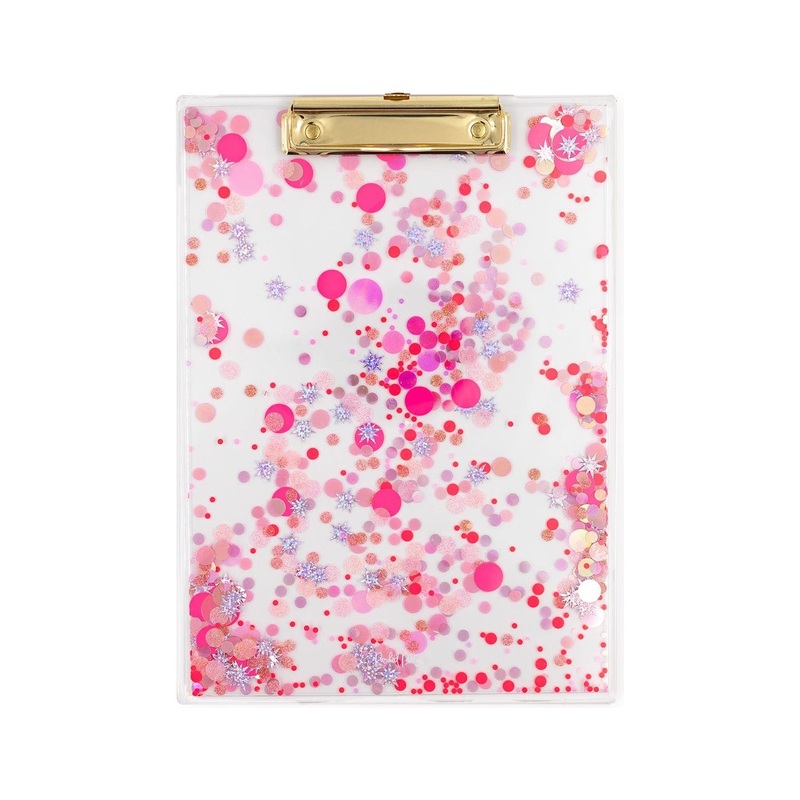 Packed Party Sweet Tart Confetti Acrylic Clipboard