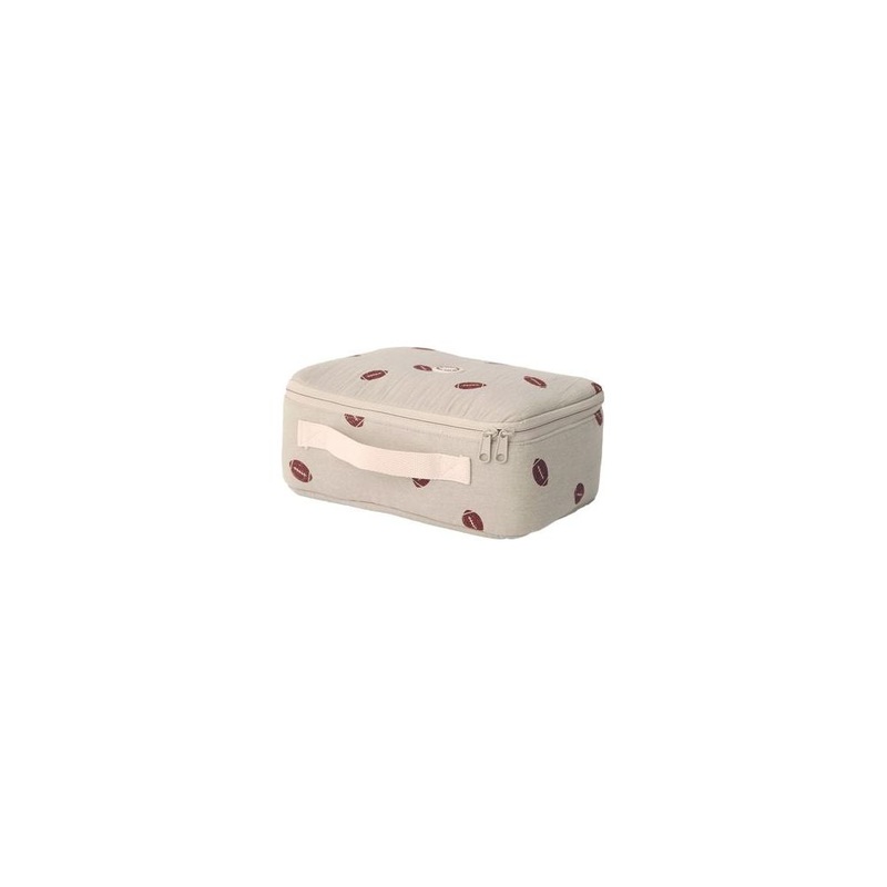 Rylee + Cru Lunch Bag, Footballs, One Size