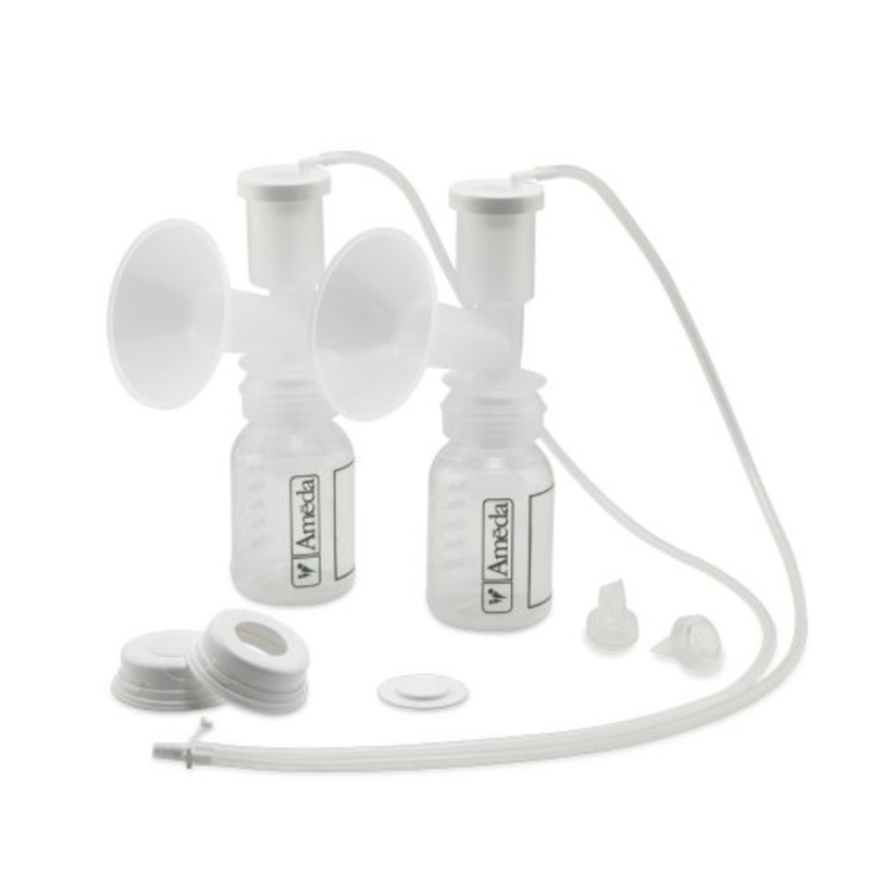 Ameda Dual HygieniKit Hospital Strength Milk Collection System 25mm flanges - Sterile
