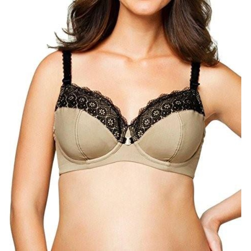 Cake Honeycomb Macaroon Cotton Lined Flexible Wire Balcony Nursing Bra 34C