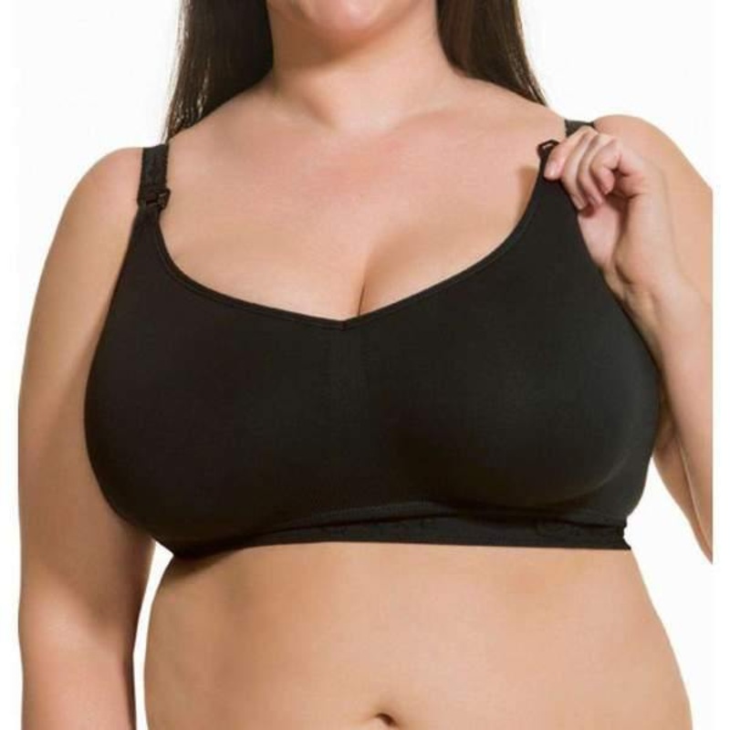 Cake Sugar Candy Lux Nursing Bra Medium Black