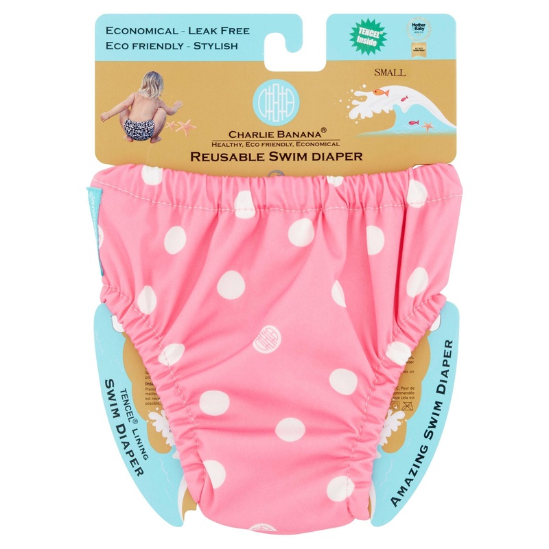 Charlie Banana Organic Swim Diaper Multi X-Large