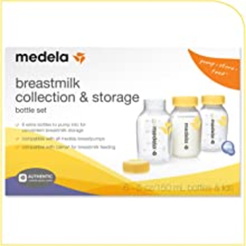 Medela Breastmilk Collection & Storage Bottle Set 6 Pack