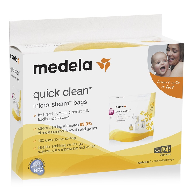 Medela Quick Clean Micro-Steam Bags 5 Count