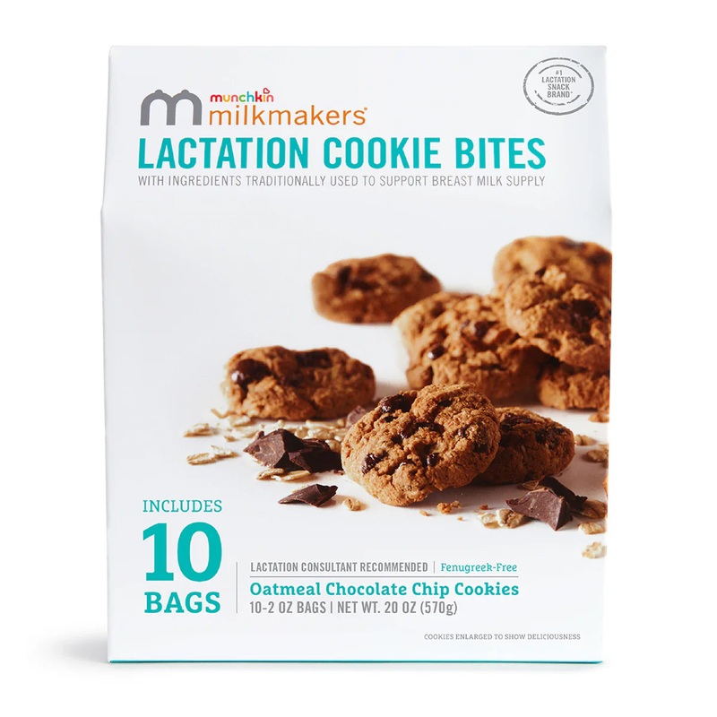 Milkmakers Lactation Cookie Bites Oatmeal Chocolate Chip 10 Count