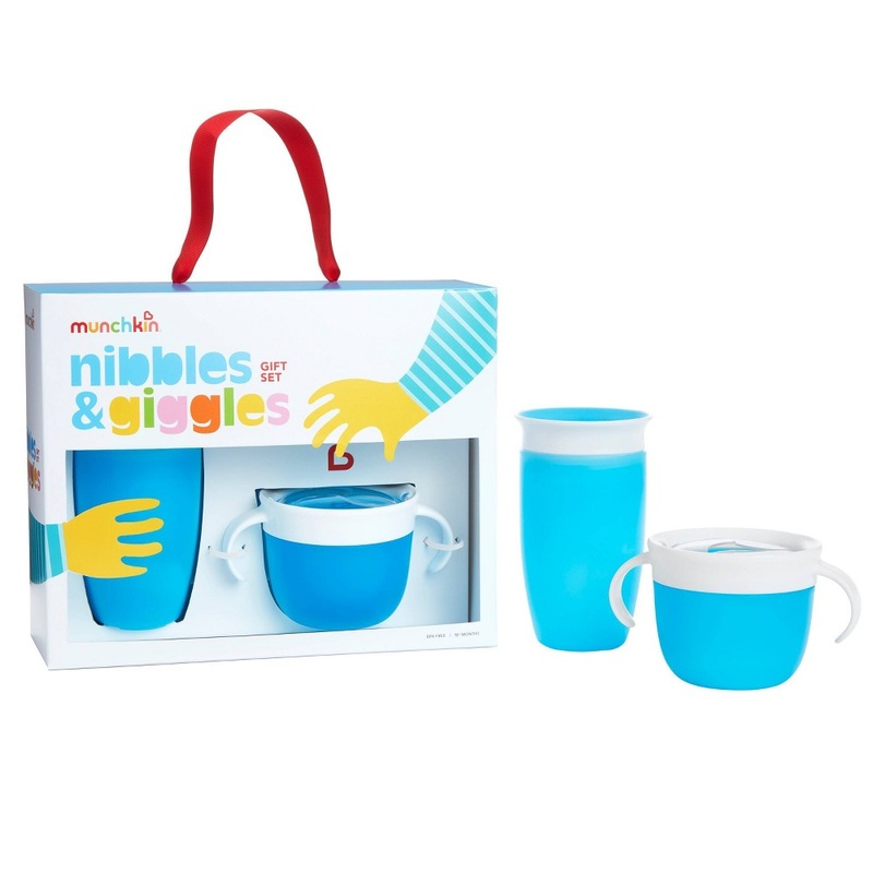 Munchkin Nibbles & Giggles Toddler Gift Set Blue