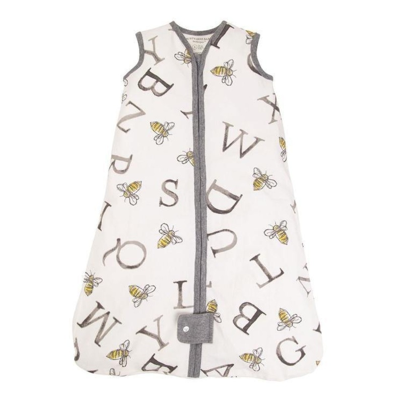 Burt's Bees Baby Beekeeper Organic Wearable Blanket Large A-Bee-C Lightweight